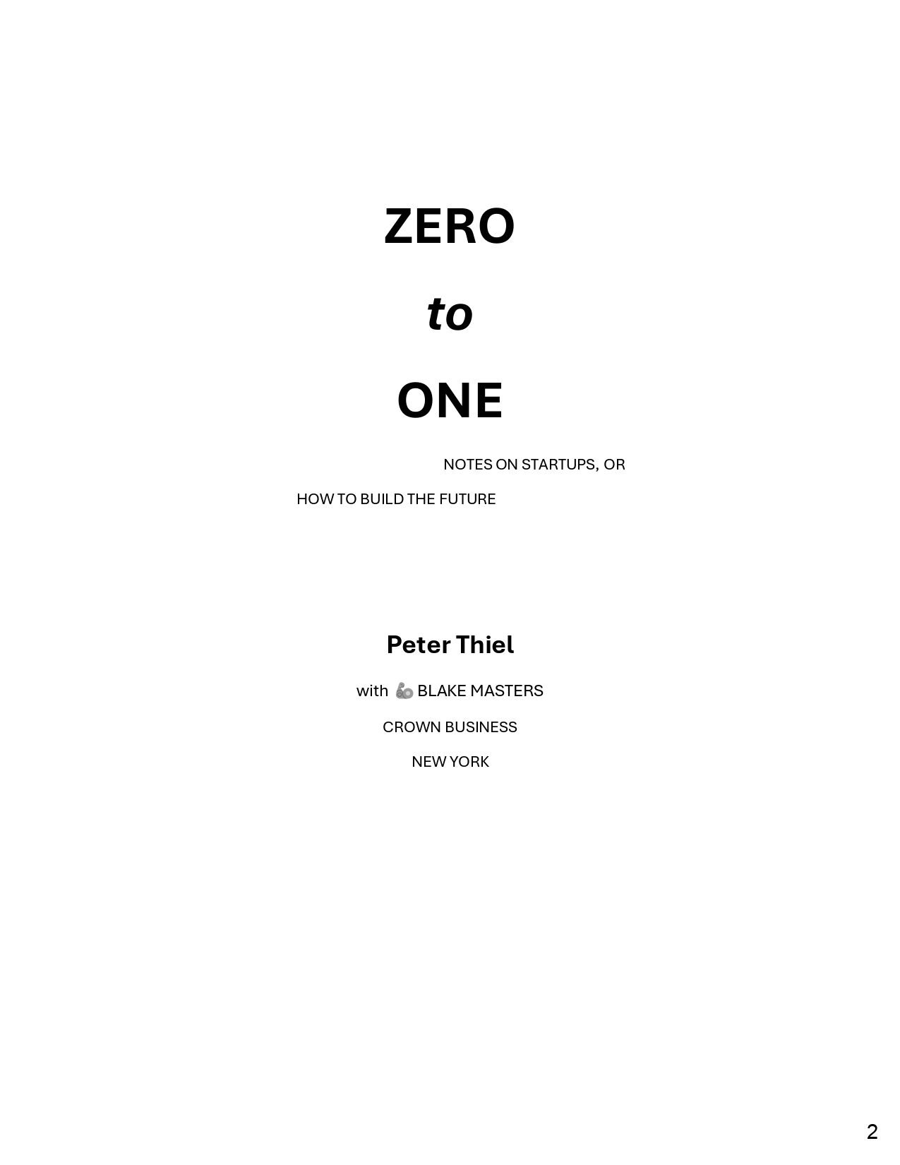 Zero to One – Educational Purpose - Image 2