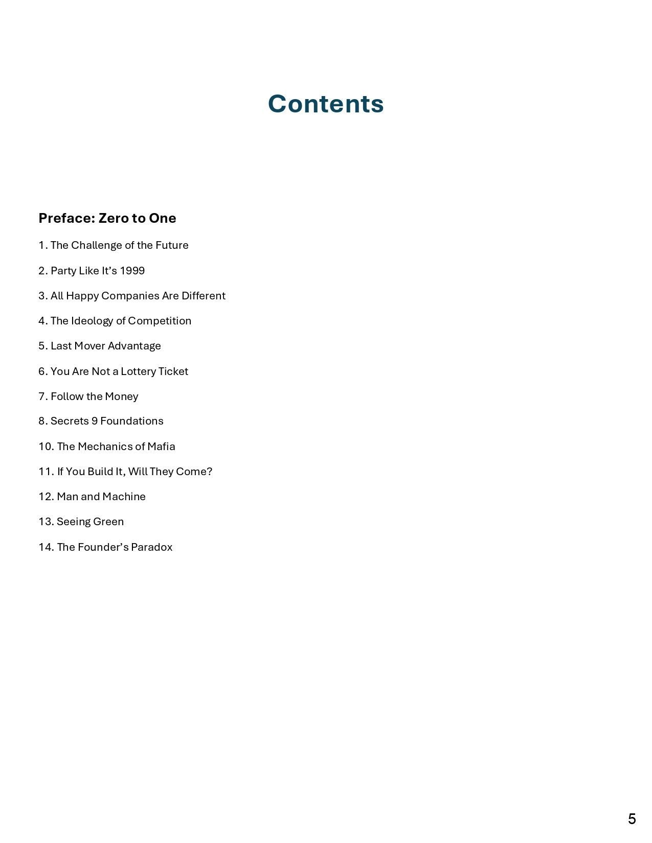 Zero to One – Educational Purpose - Image 3